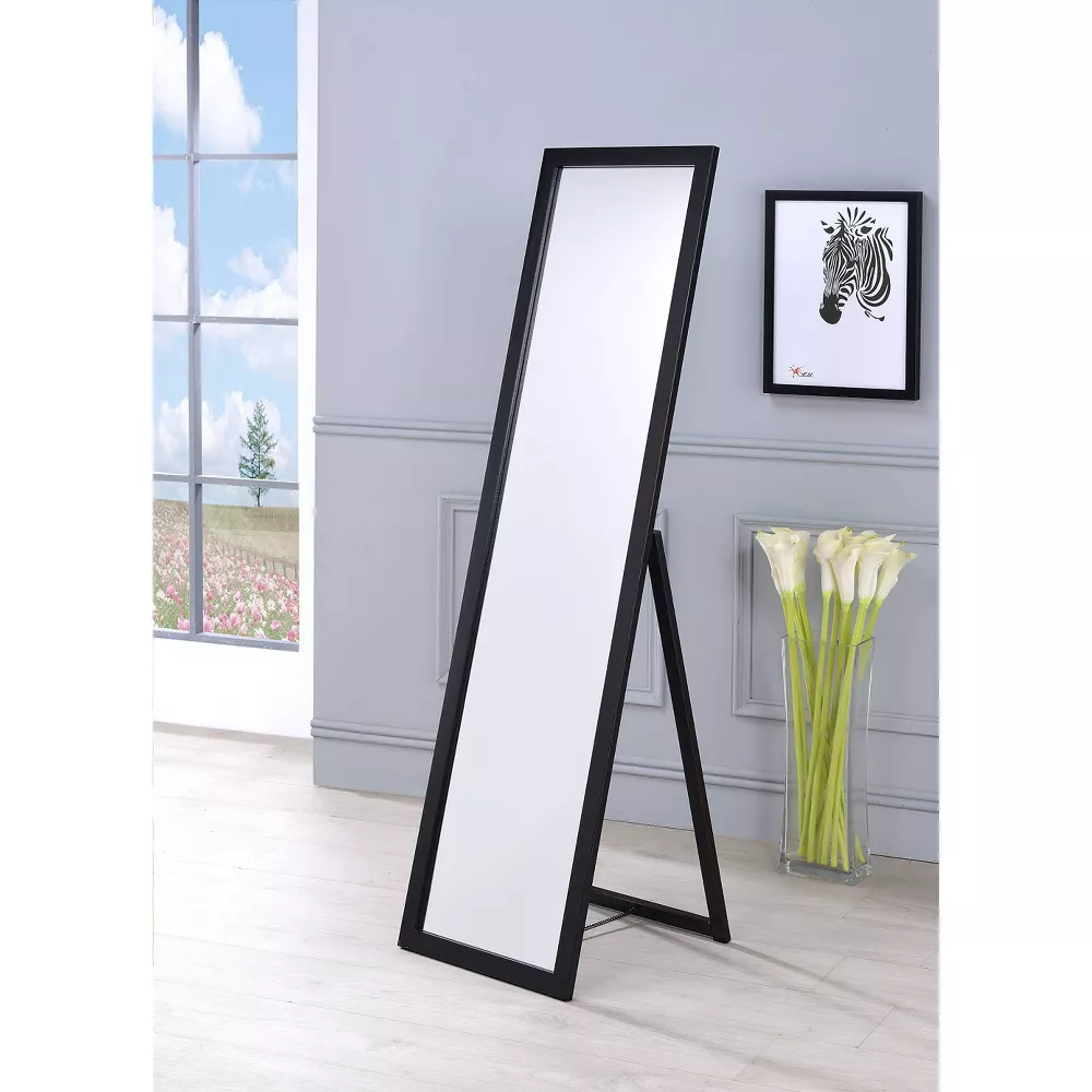 Floor Mirror Brown - Image 2