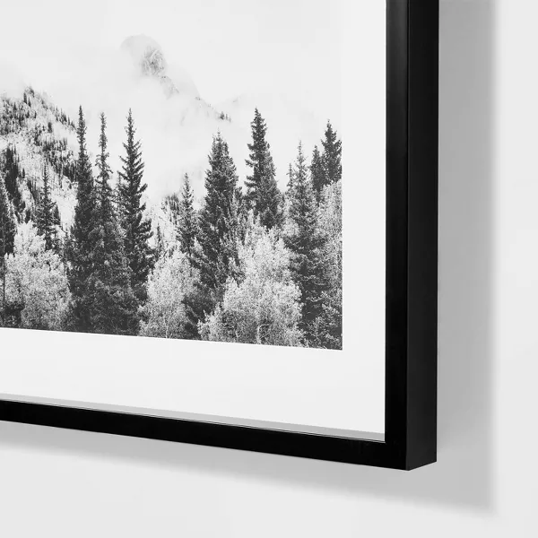 Foggy Mountains Framed Wall Art - Image 2