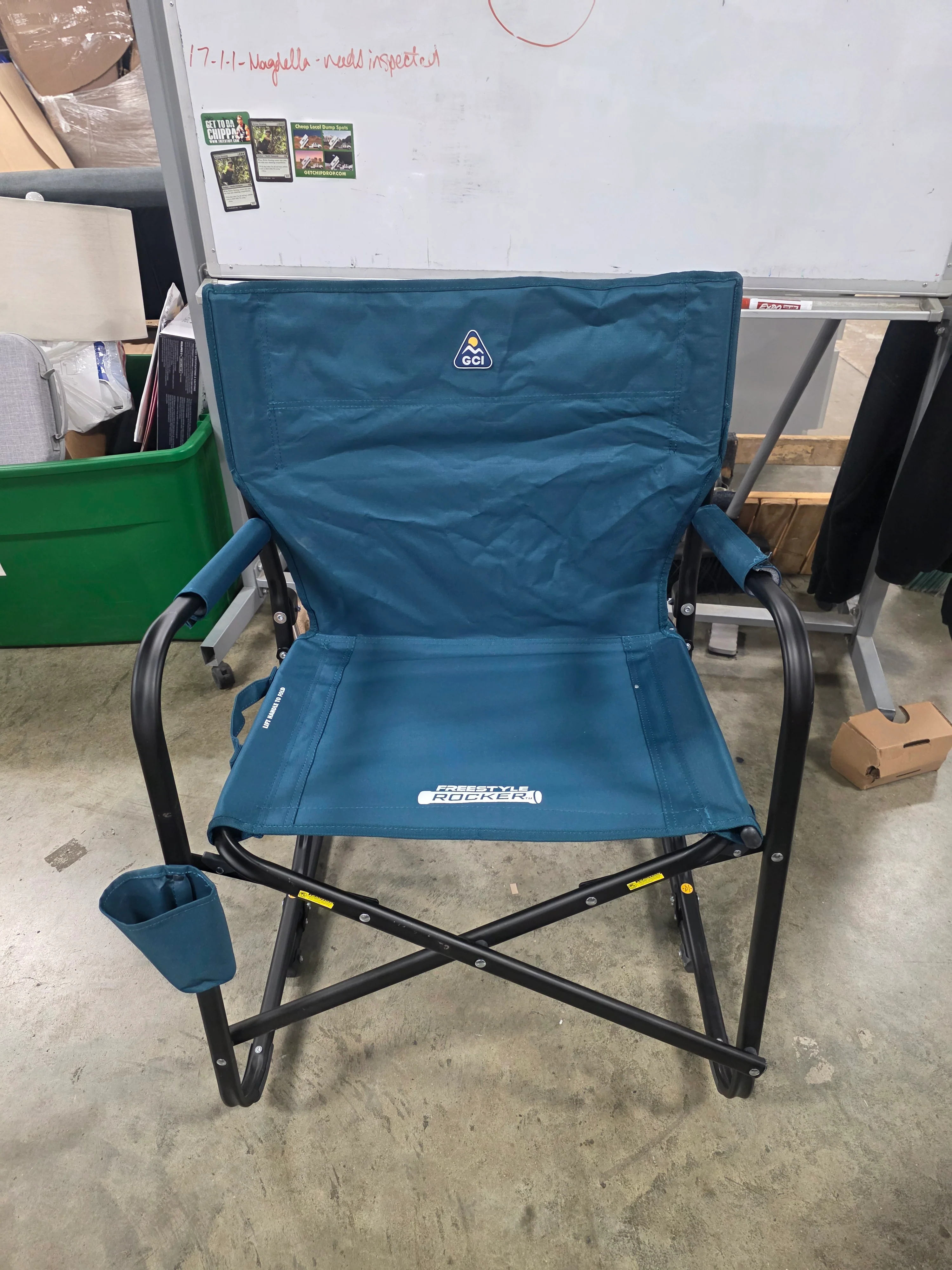 Freestyle Rocker Foldable Rocking Camp Chair - Image 7