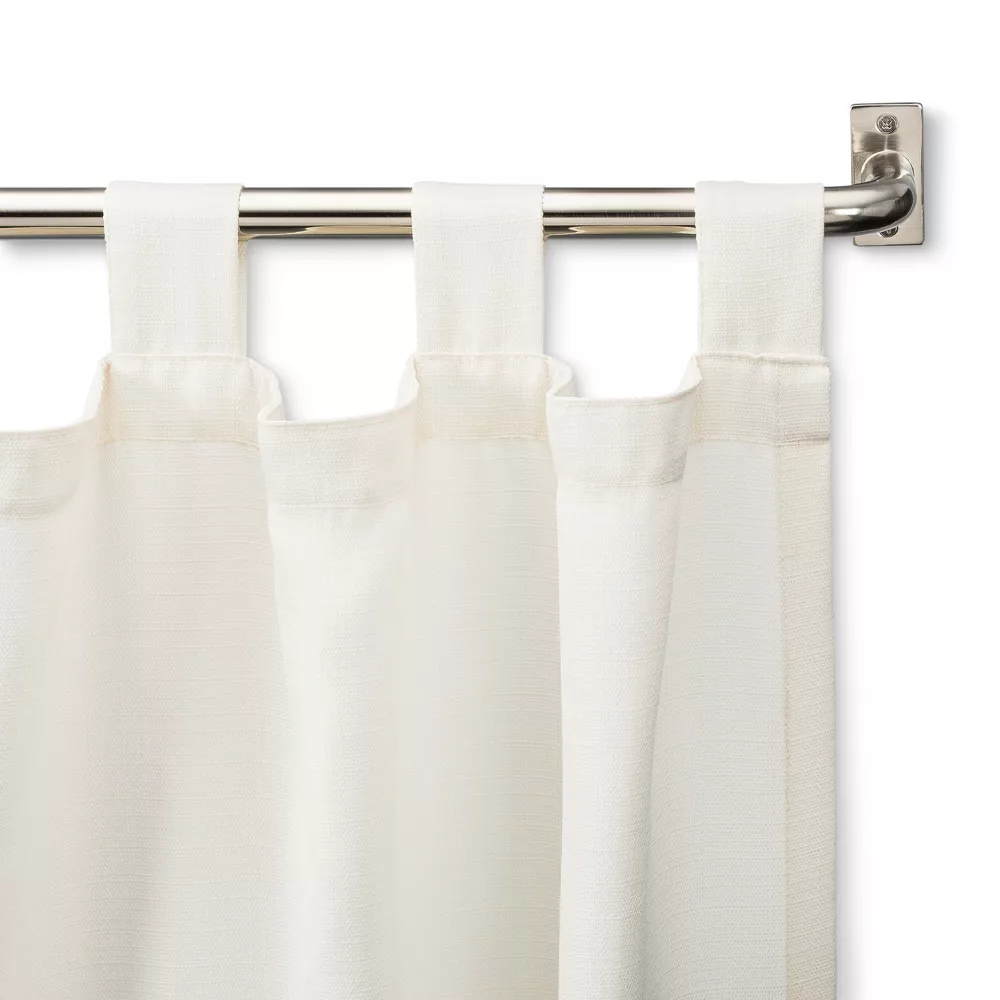 French Curtain Rod Brushed Nickel - Image 2