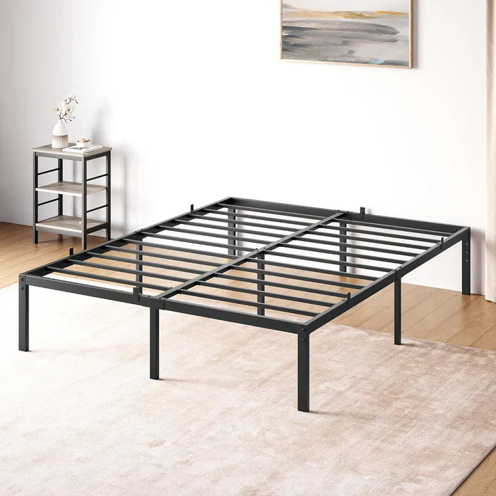 Full Bed Frame with Storage - Image 4