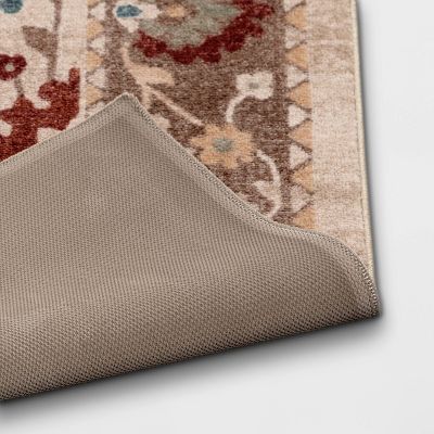 Gianna Persian Style Area Rug Tan - 5'x7' - Image 3
