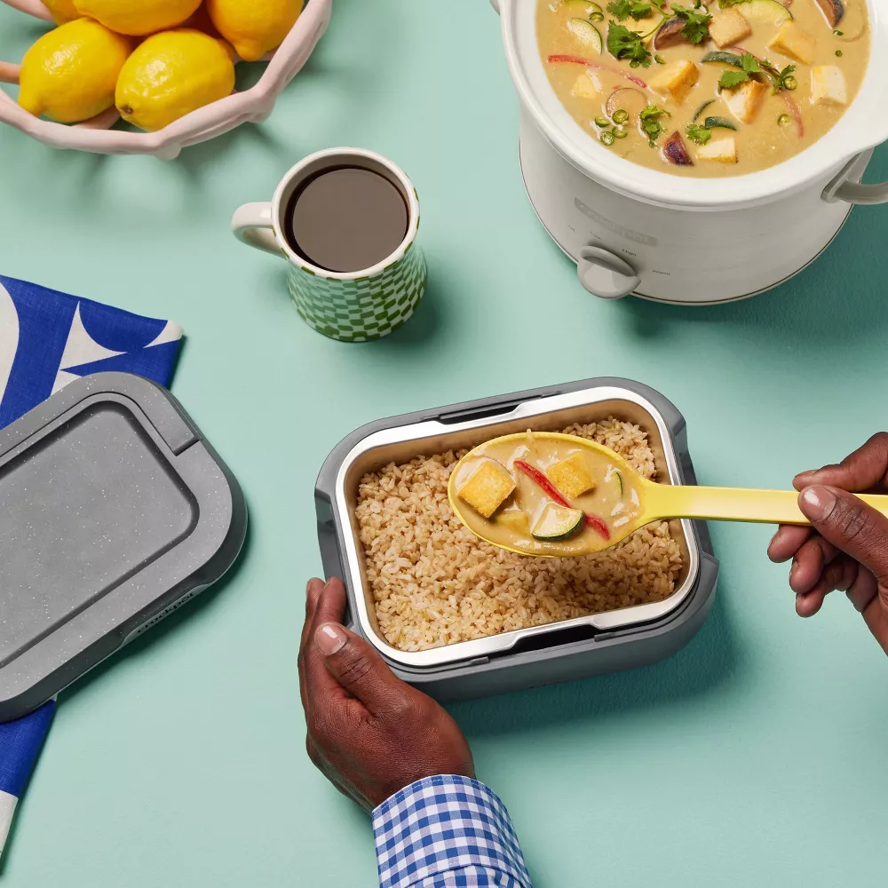 GO Portable Food Warmer Gray - Image 2