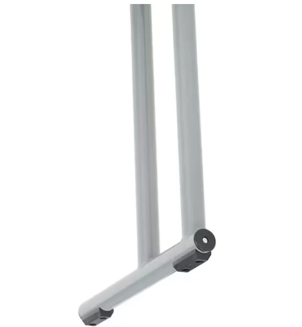 Grey Plastic Smooth Surface Folding Seminar Table - Image 2