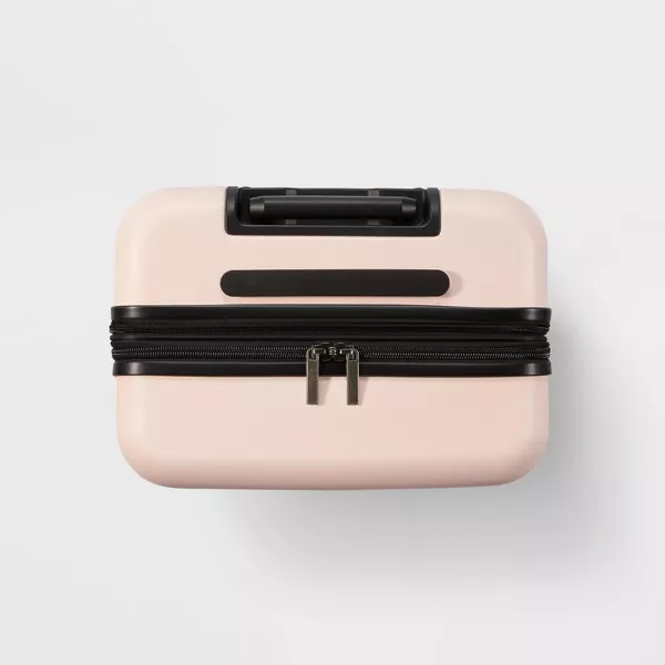 Hardside Medium Checked Suitcase - Image 4