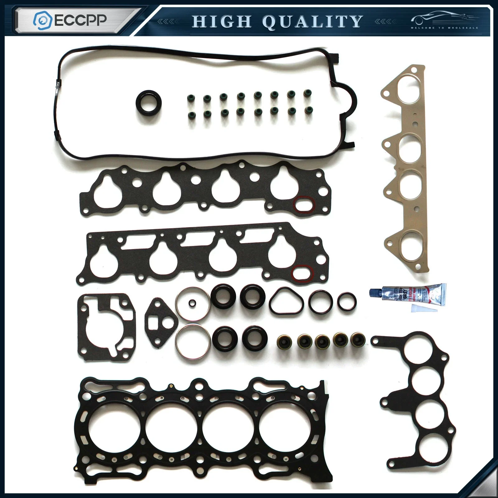 Head Gasket Set For 98-02 Honda Accord Odyssey Acura CL Isuzu 2.3L - Image 2