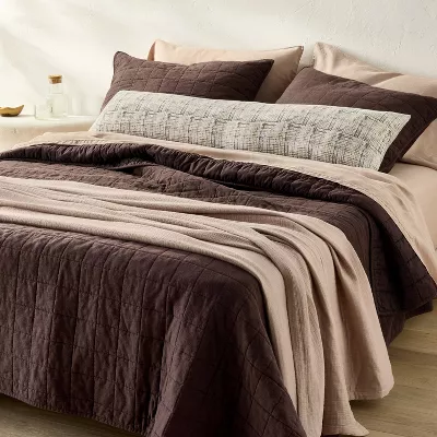 Heavyweight Linen Blend Quilt - King - Image 3