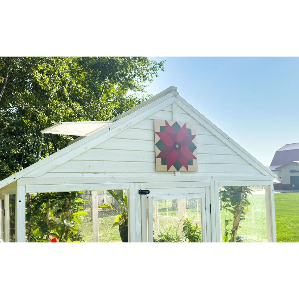 Heriona Fade Resistant Wood Flowers Wall Decor - Image 3