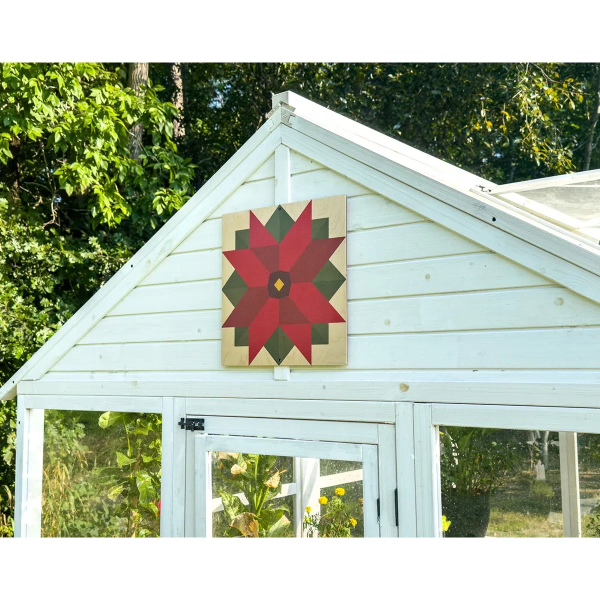 Heriona Fade Resistant Wood Flowers Wall Decor - Image 4
