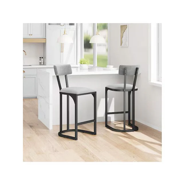 Home Bar Stools Set Of 2 Counter Height Bar Stools