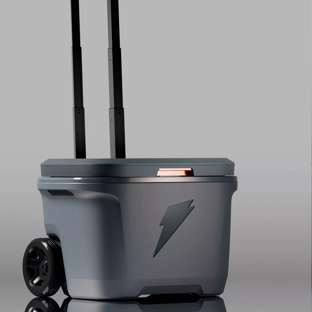 Ice Rolling Cooler - Gray - Image 2
