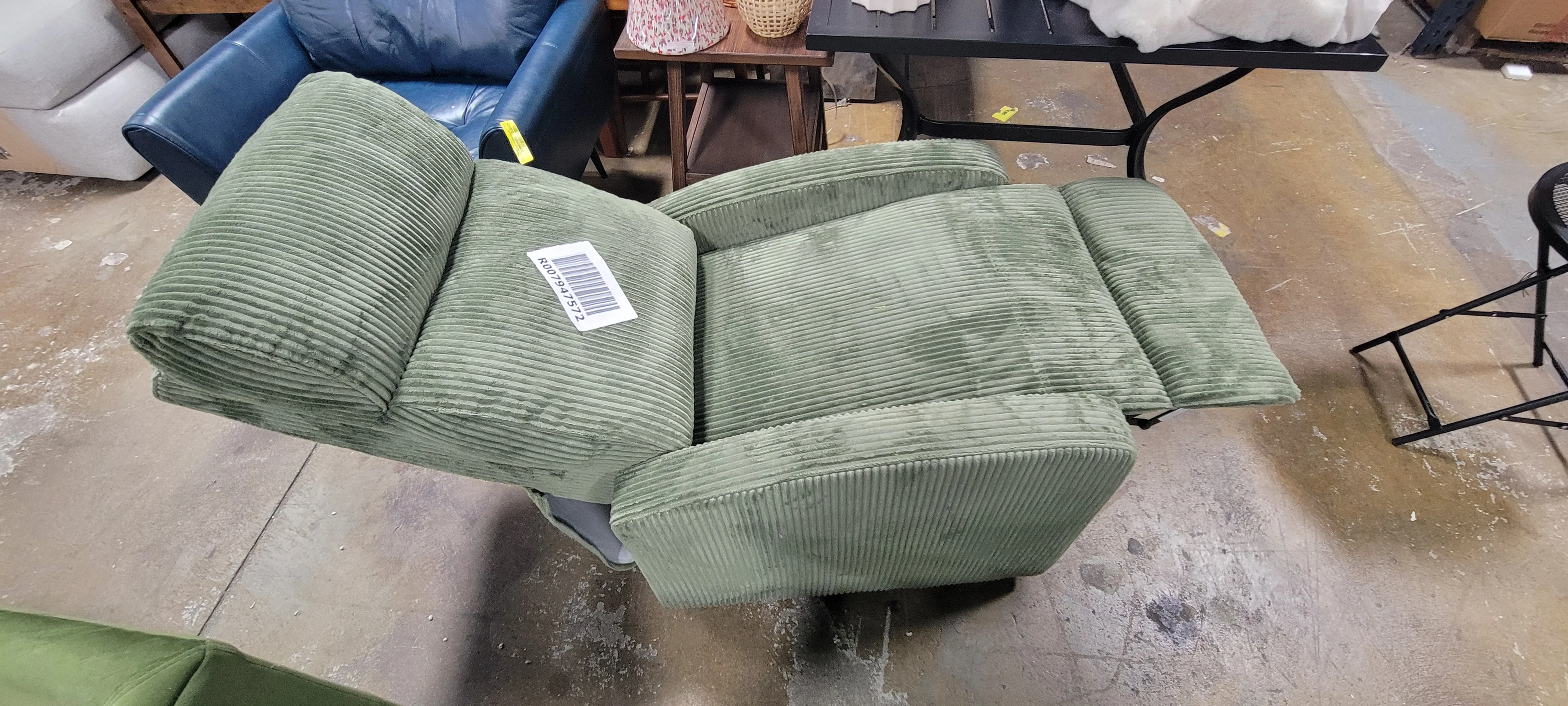 LACOO Corduroy Recliner Chair Padded Club Chair - SHOWROOM ITEM - Image 2