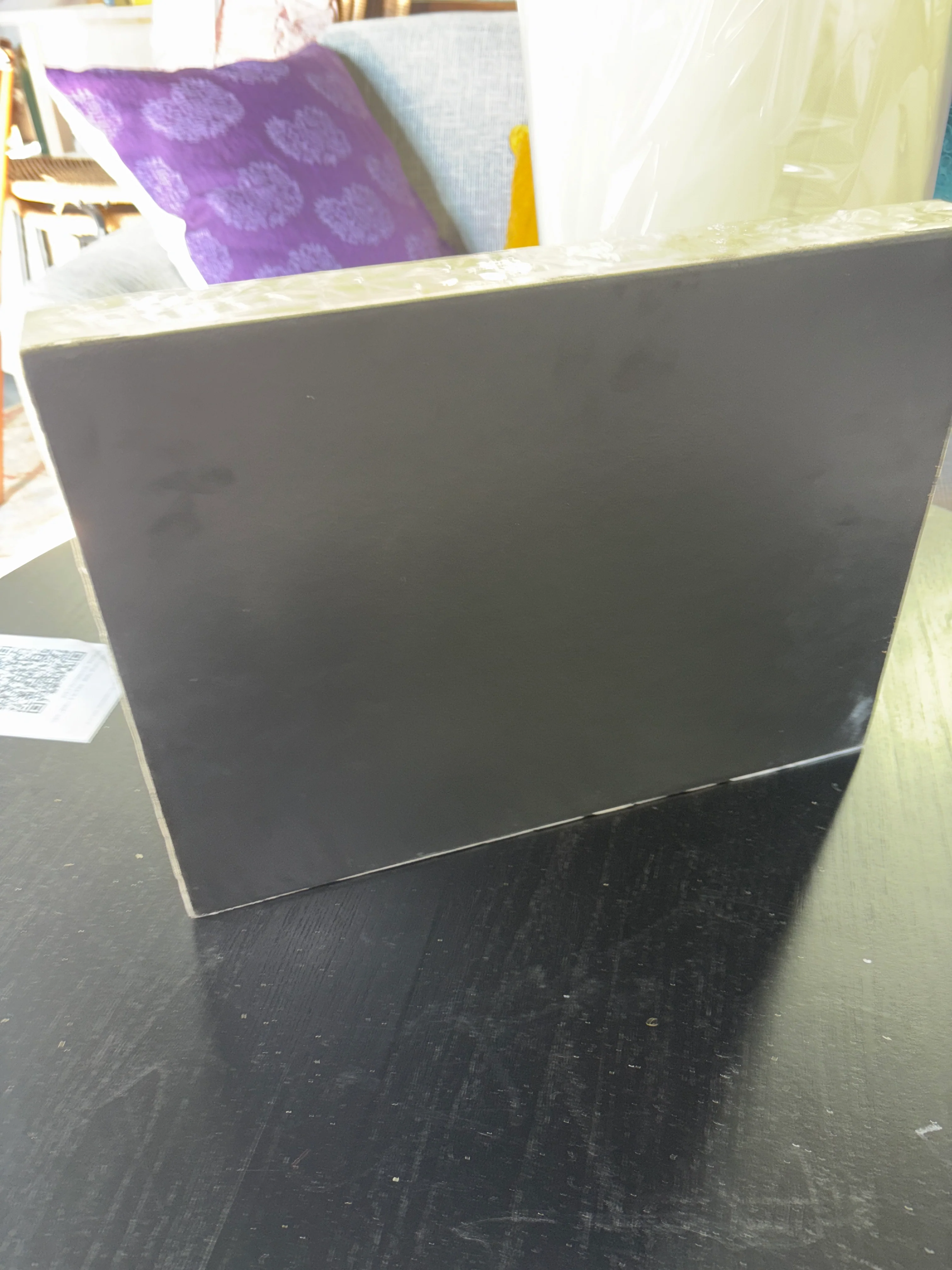 Leaf Pattern Tile Serving Tray - Pearl SHOWROOM ITEM - Image 4