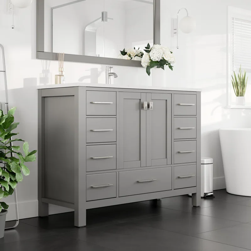 London Single Bathroom Vanity Set 2-BOXES - Image 2