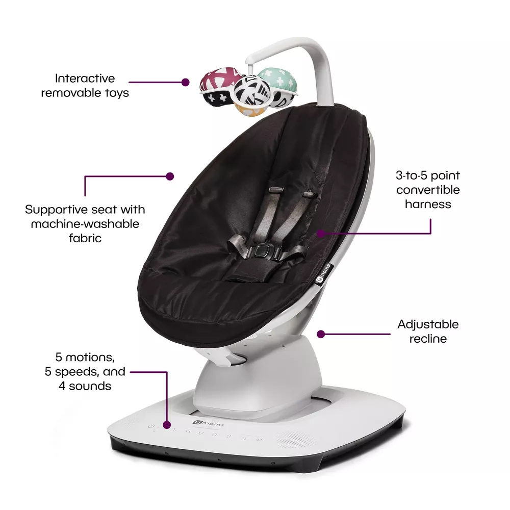 mamaRoo Multi-Motion Baby Swing Smart Connectivity - Image 3