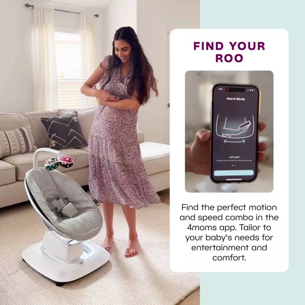 mamaRoo Multi-Motion Baby Swing Smart Connectivity - Image 5