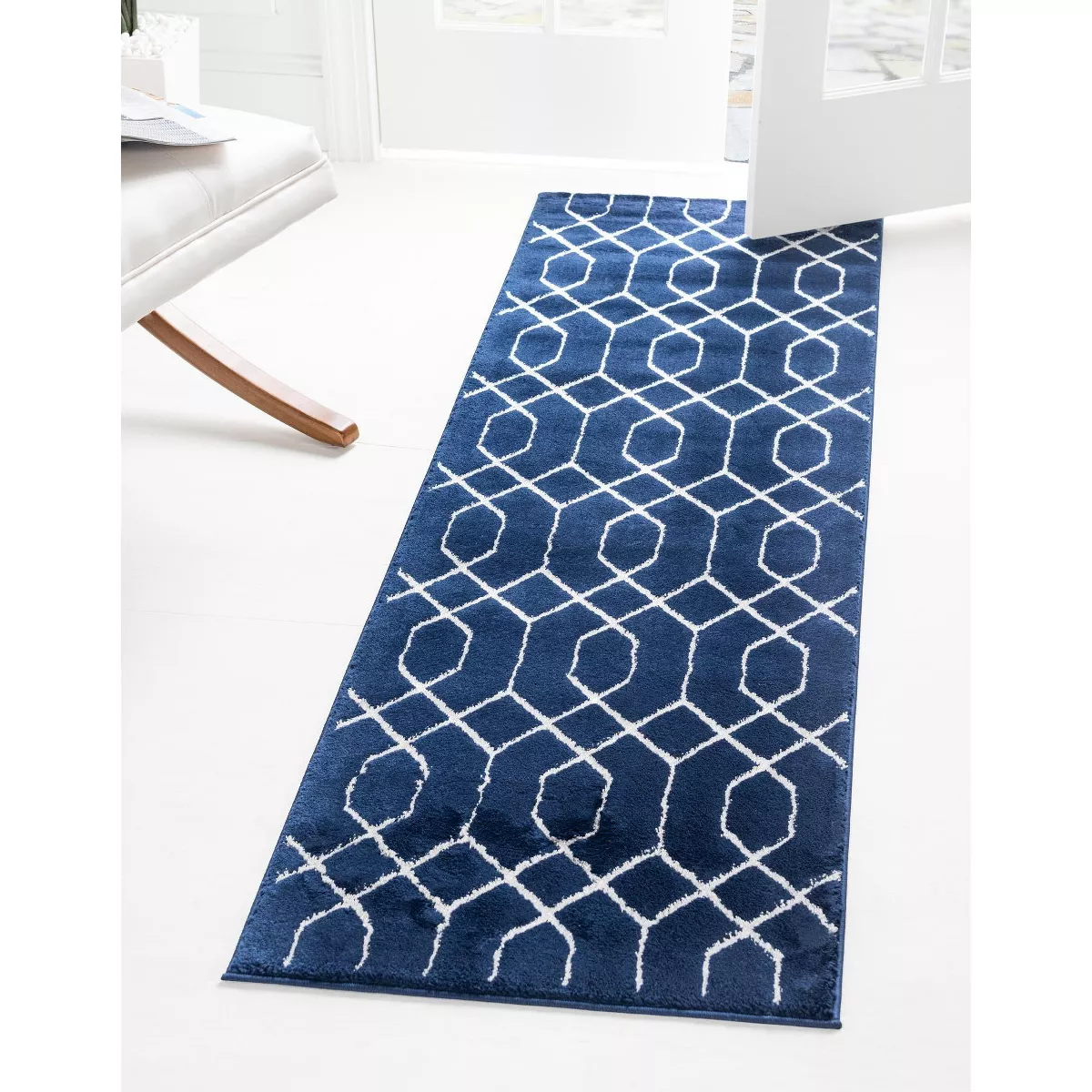 Marilyn Monroe Glam Collection Area Rug - Trellis - 2x6 Runner - SHOWROOM FLOOR MODEL 