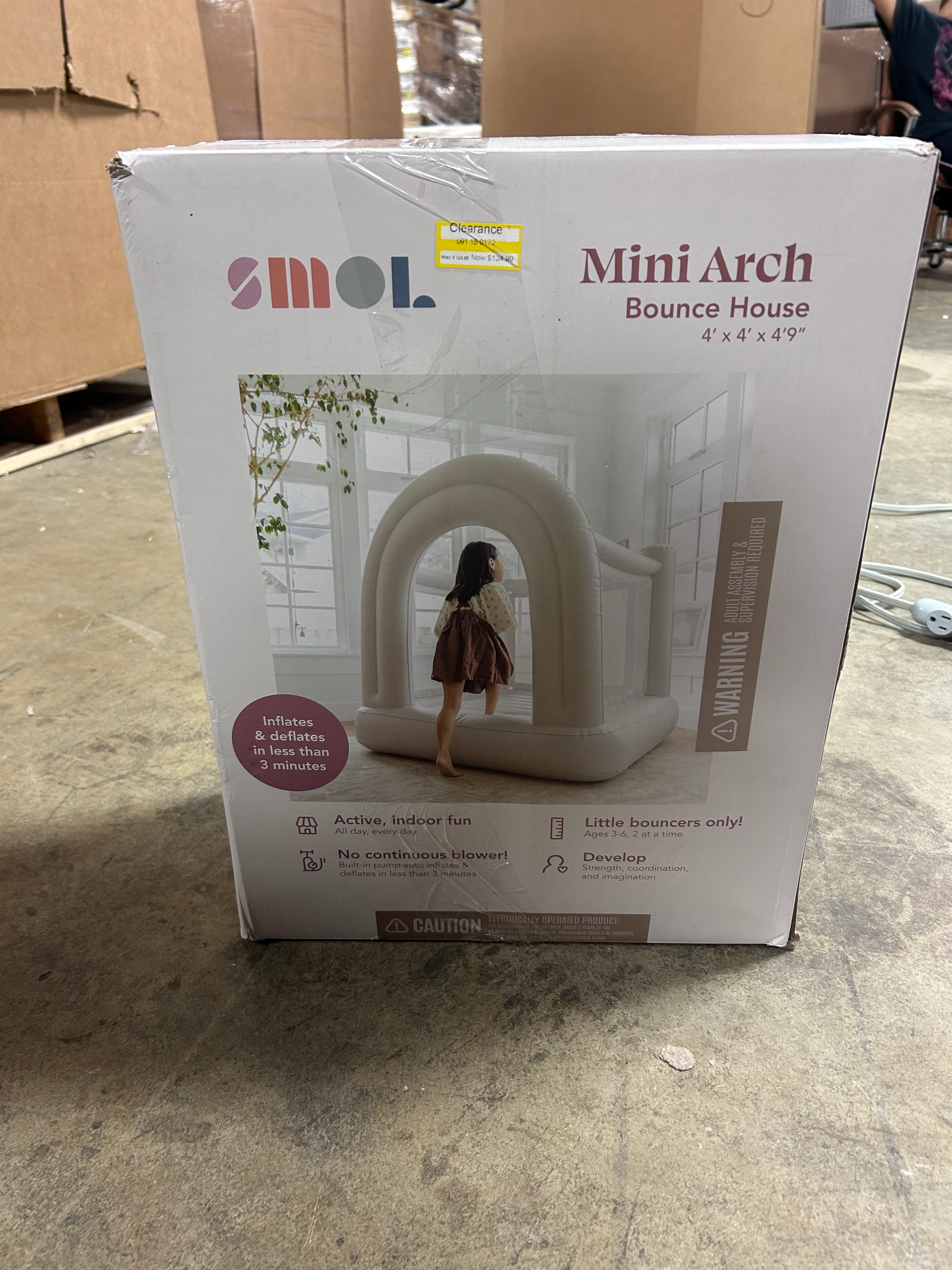 Mini Bounce House: Polyvinyl Material, Electric Blower - Image 6
