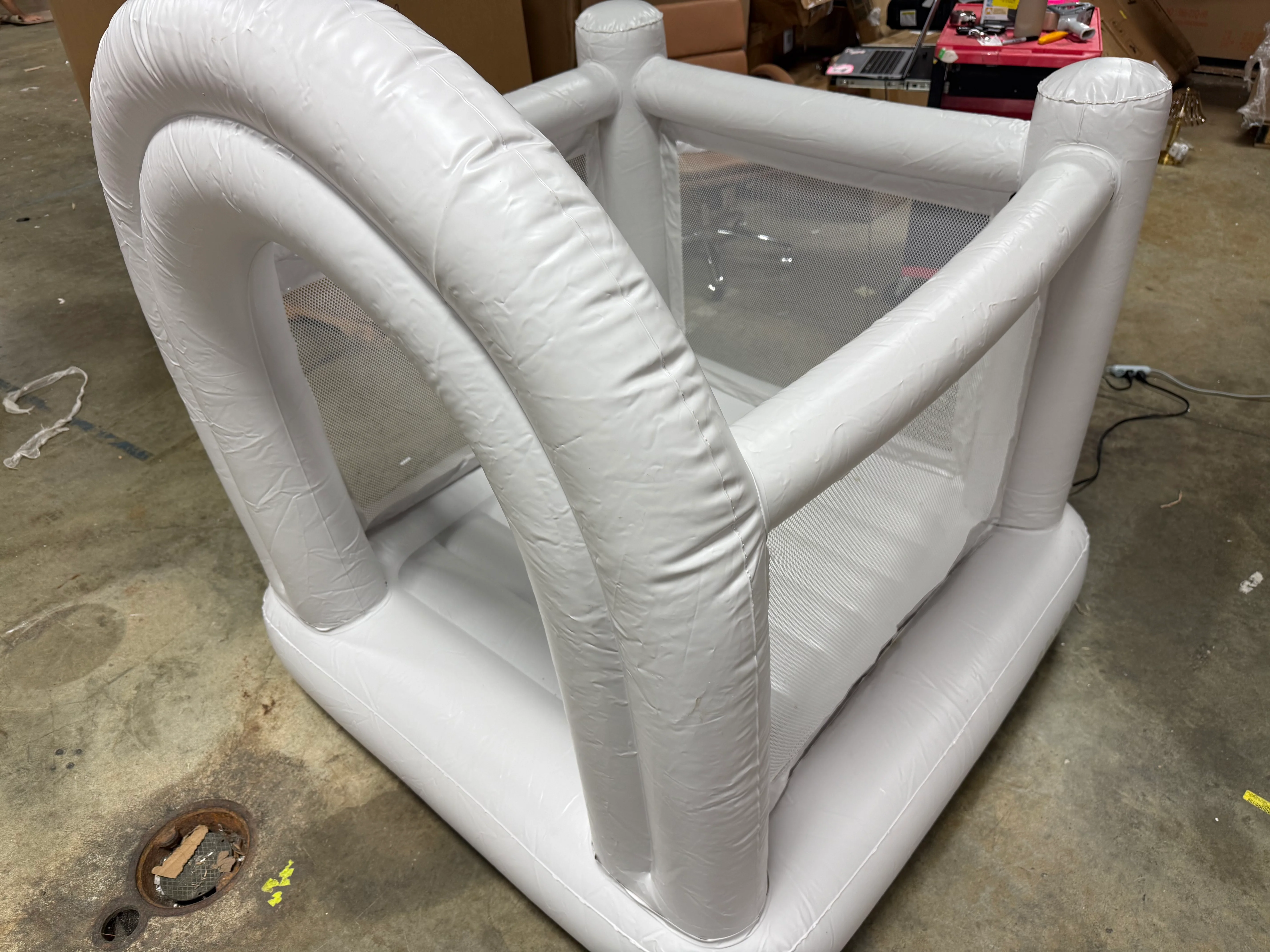 Mini Bounce House: Polyvinyl Material, Electric Blower - Image 6
