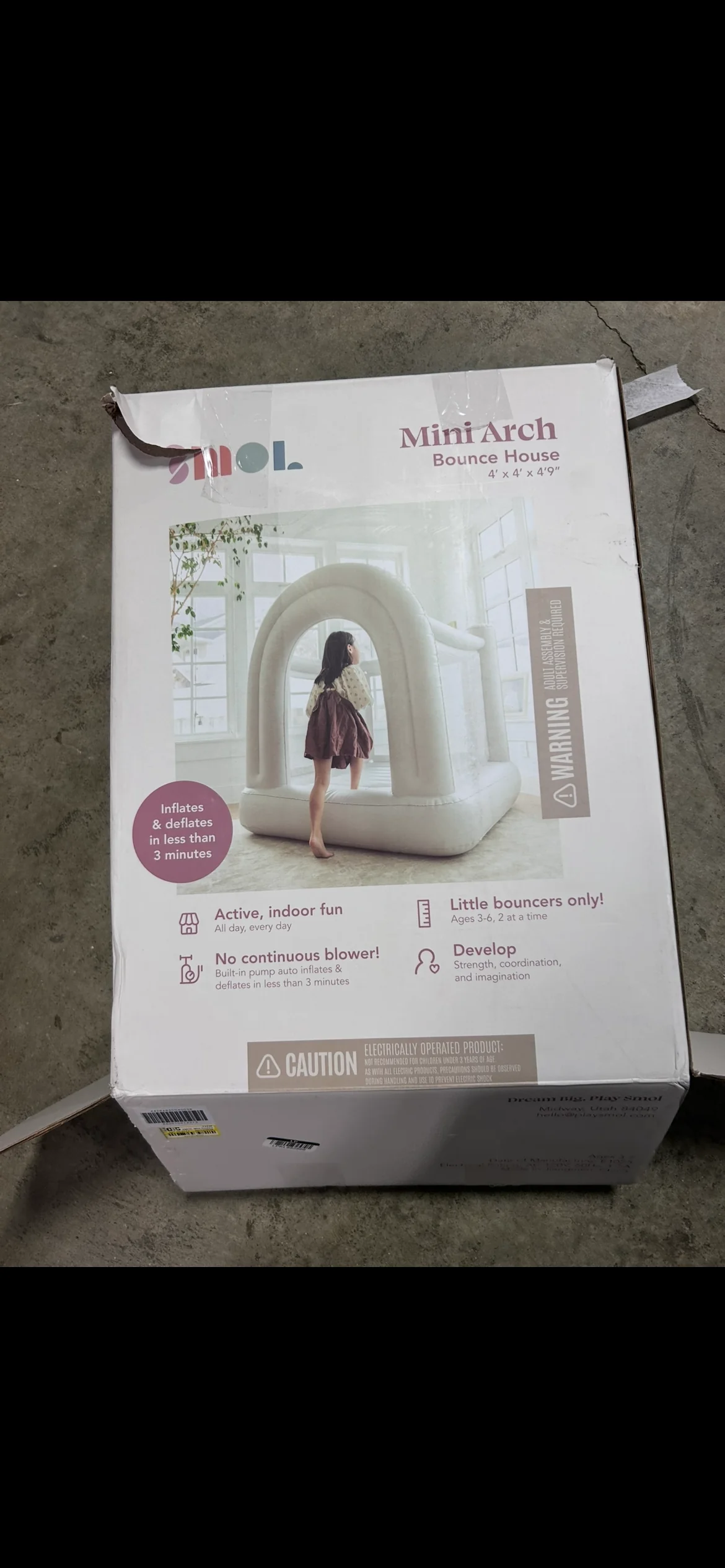 Mini Bounce House: Polyvinyl Material - Image 7