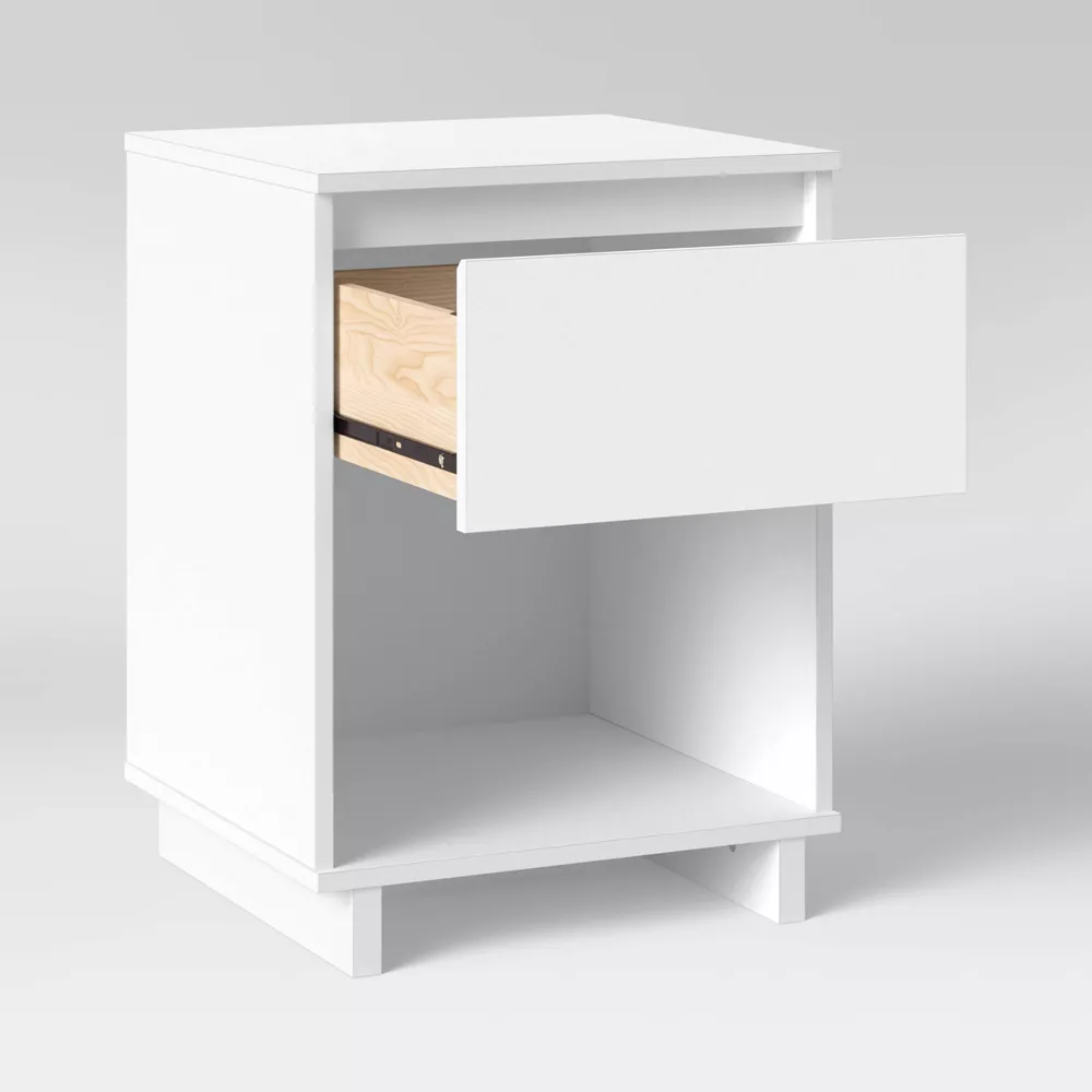 Modern Nightstand White