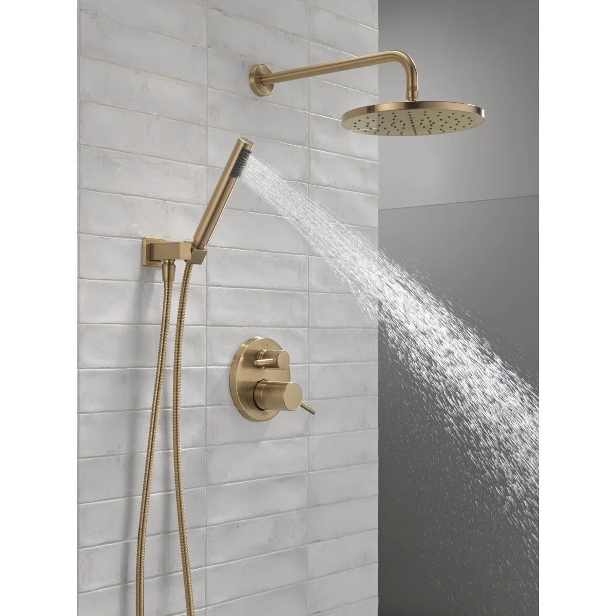 Modern Raincan Round Shower System - Image 5