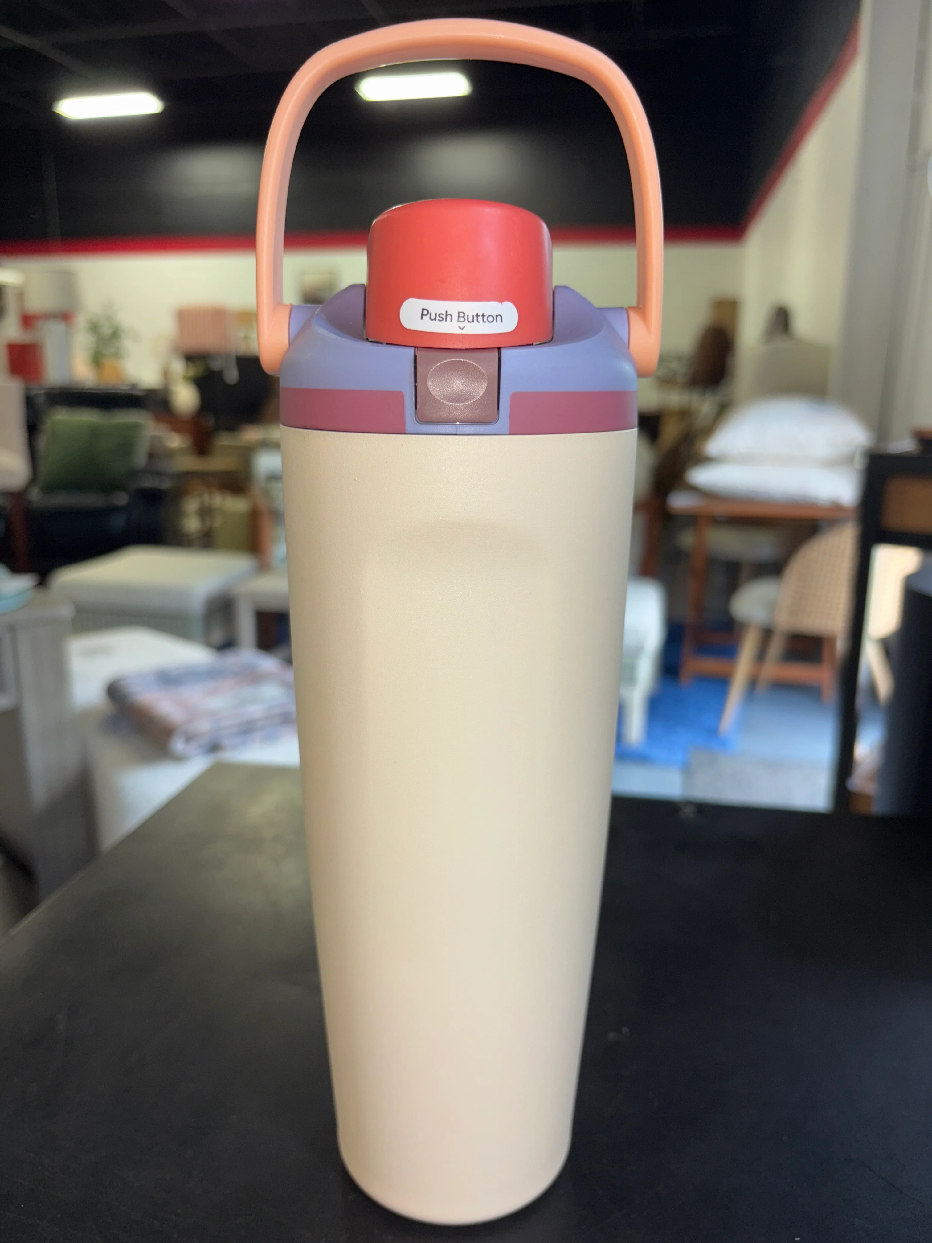 (NO STRAW) Owala 30oz FreeSip Sway Stainless Water Bottle - Sandy Shores SHOWROOM ITEM - Image 2