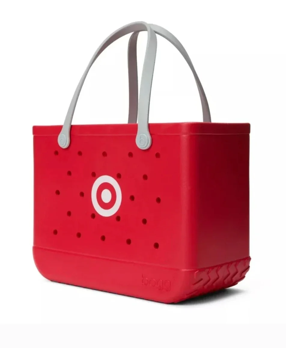 NWT Bullseye Bogg Large Bag Bitty Tote Bag Red Target Exclusive Limited Edition SHOWROOM ITEM