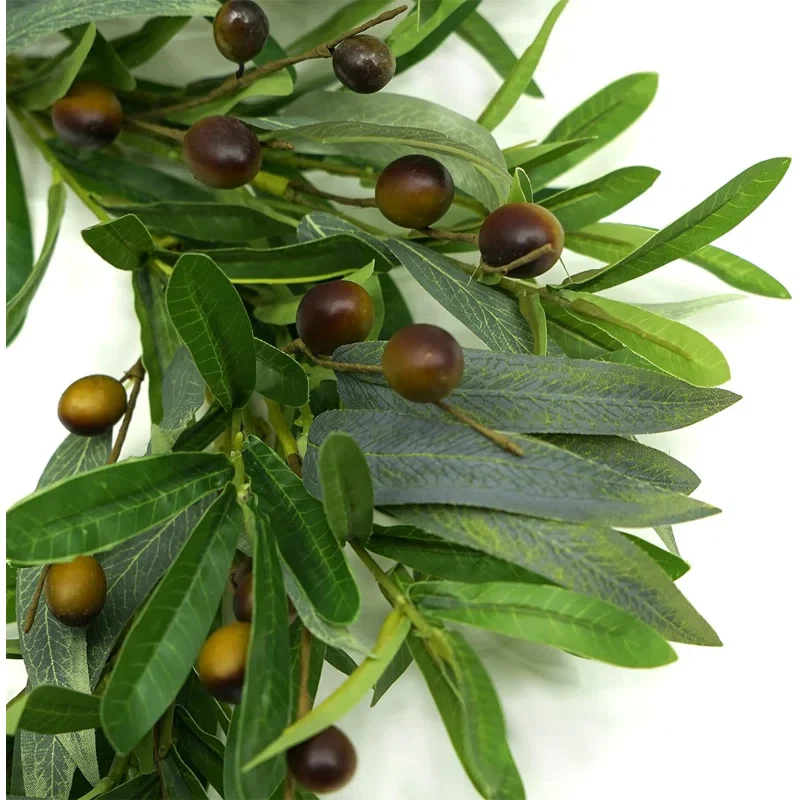 Olive Leaf Wreath with Berries - Image 5