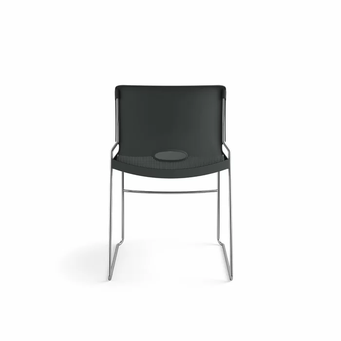 Olson Armless High Density Stackable Chair, - Image 5