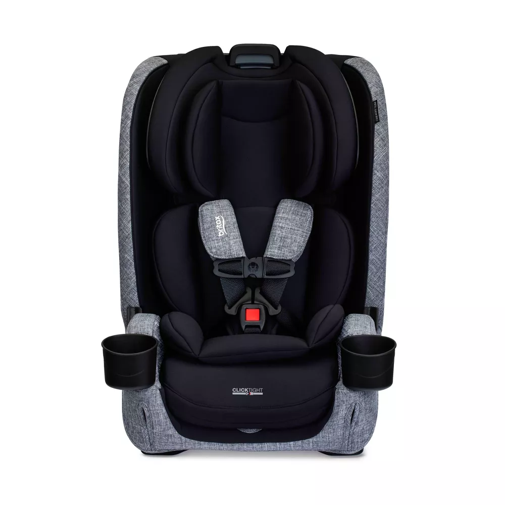One4Life Slim All-in-One Convertible Car Seat with ClickTight - Raven Black - Image 2