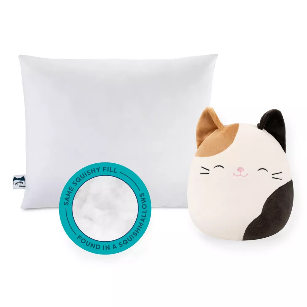 Original Squishmallows Medium Bed Pillow and Ultra Soft Pillowcase Cover - Image 3