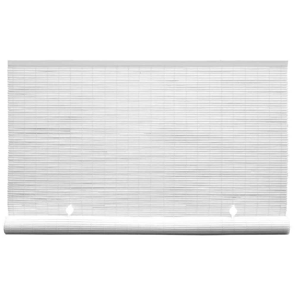 Outdoor Oval Vinyl Cord-Free PVC Rollup Blinds