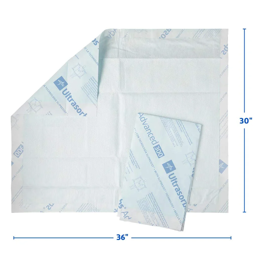 Premium Ultrasorbs Disposable Adult Bed Pads for Incontinence, 70 Count - Image 2