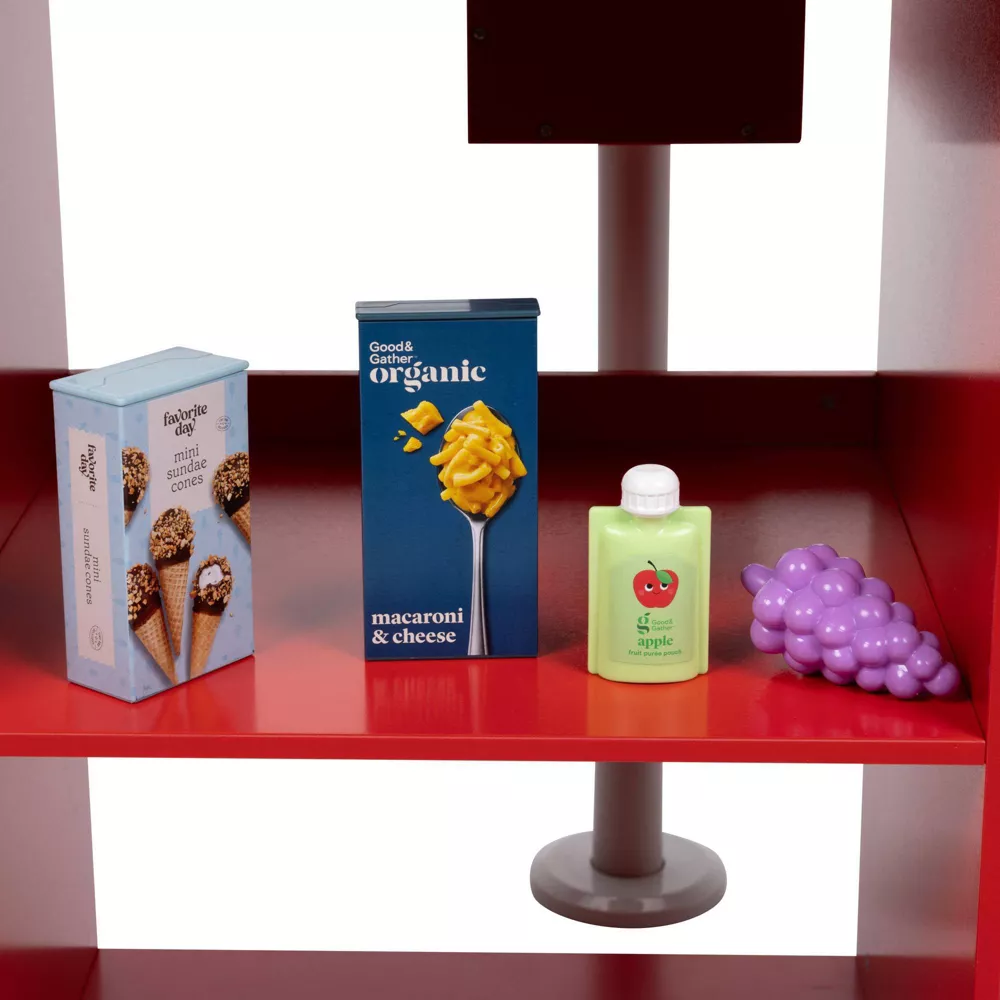 Pretend Shopping Accessories, Play Money, Toy Cash Register - Image 2