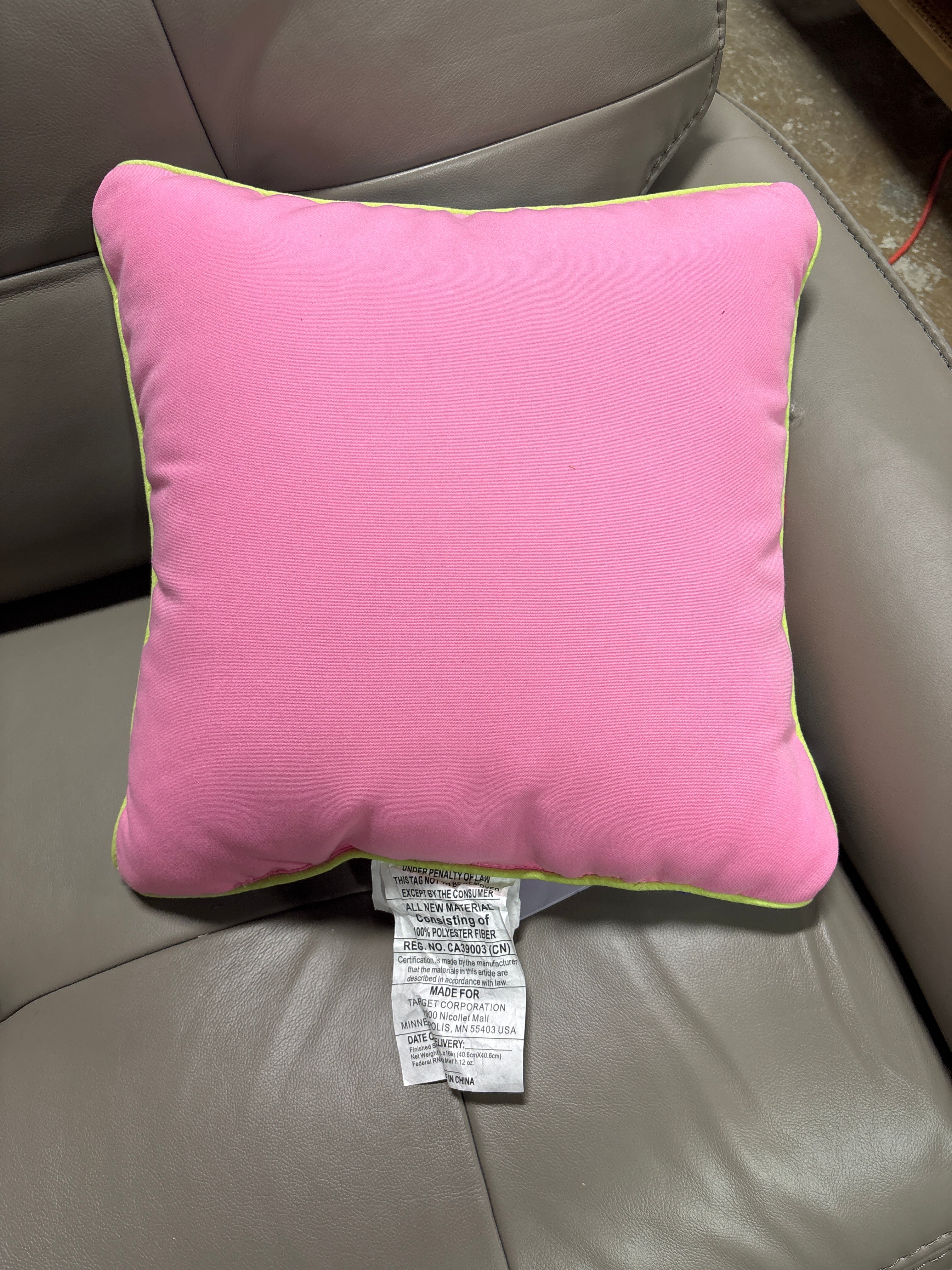 Prism Crochet Icon Decorative Pillow SHOWROOM ITEM - Image 3