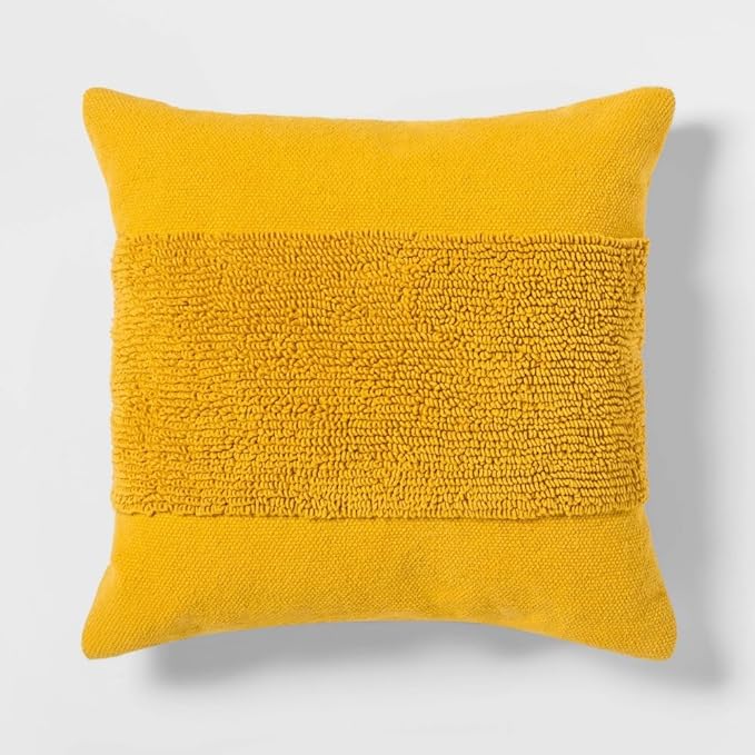 Project 62 - Modern Tufted Square Throw Pillow SHOWROOM ITEM