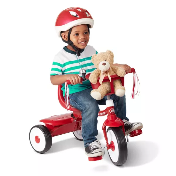 Fold 2 Go Trike with Bucket: Steel Frame, Plastic Pedals - Image 2