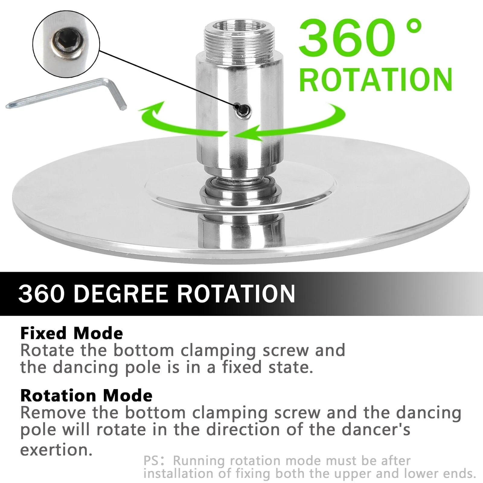 Removable Dancing Pole Kit Portable Fitness Dance Sport - Image 2