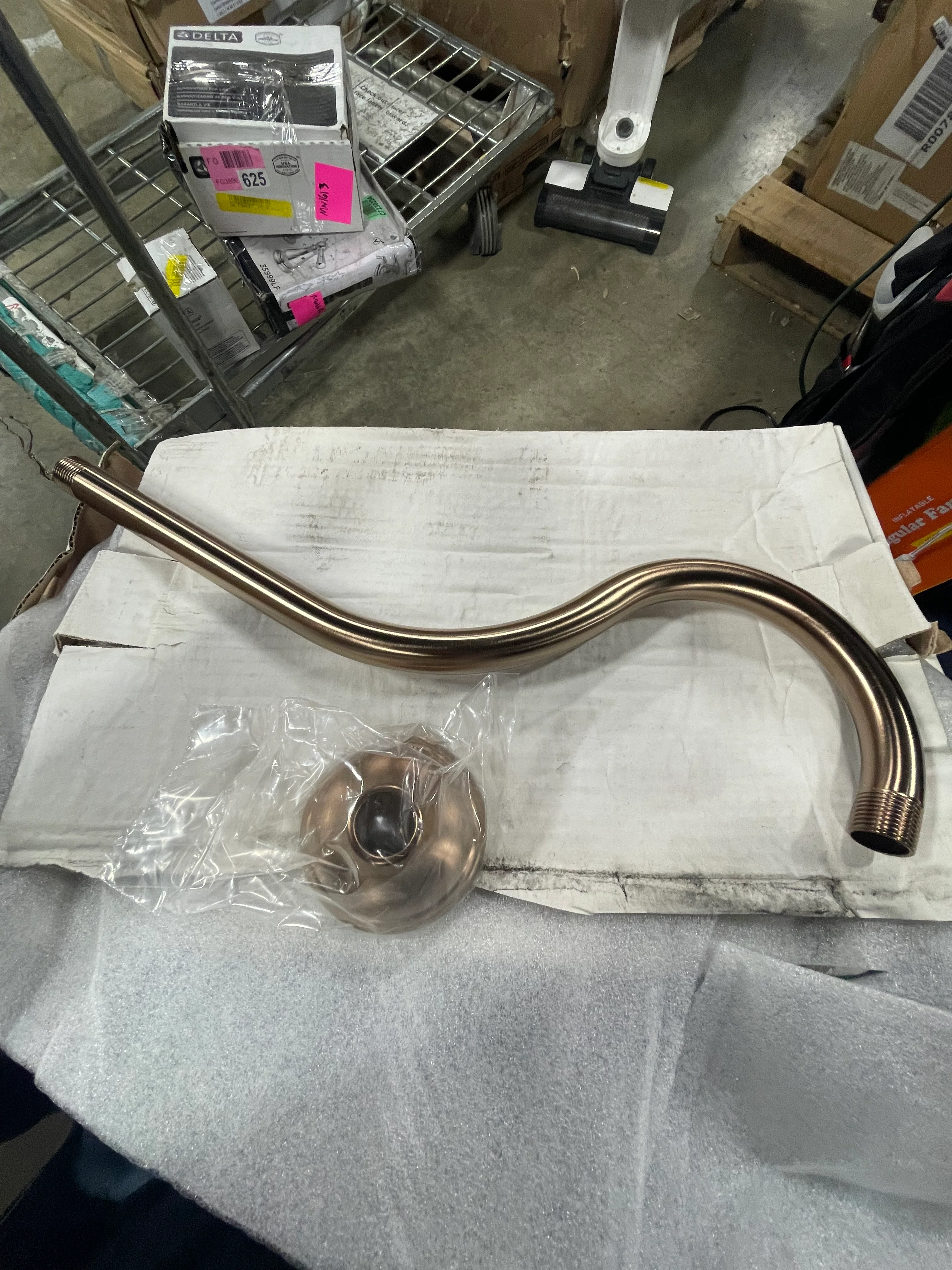 Shower Arm And Flange In Brushed Nickel - Image 2