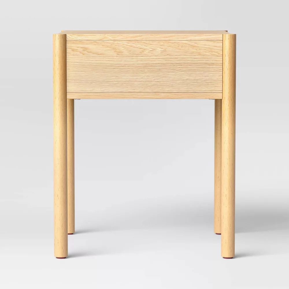 Scandi Nightstand Natural - Image 2