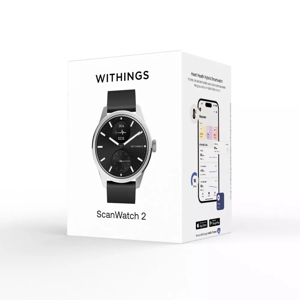 ScanWatch 2 - 42mm Black - Image 2