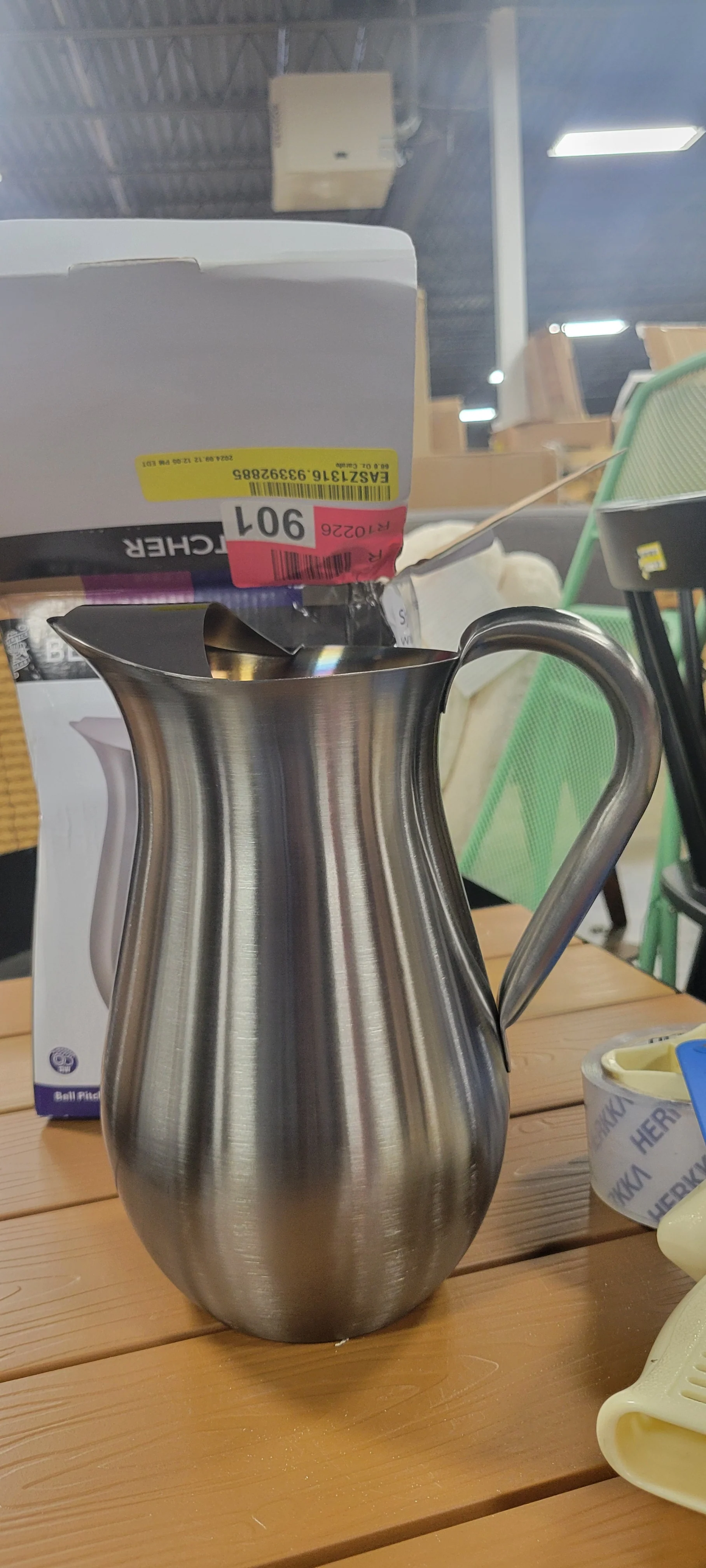 Stainless Steel Pitcher w/ Ice Guard, Dark Tungsten - Image 3
