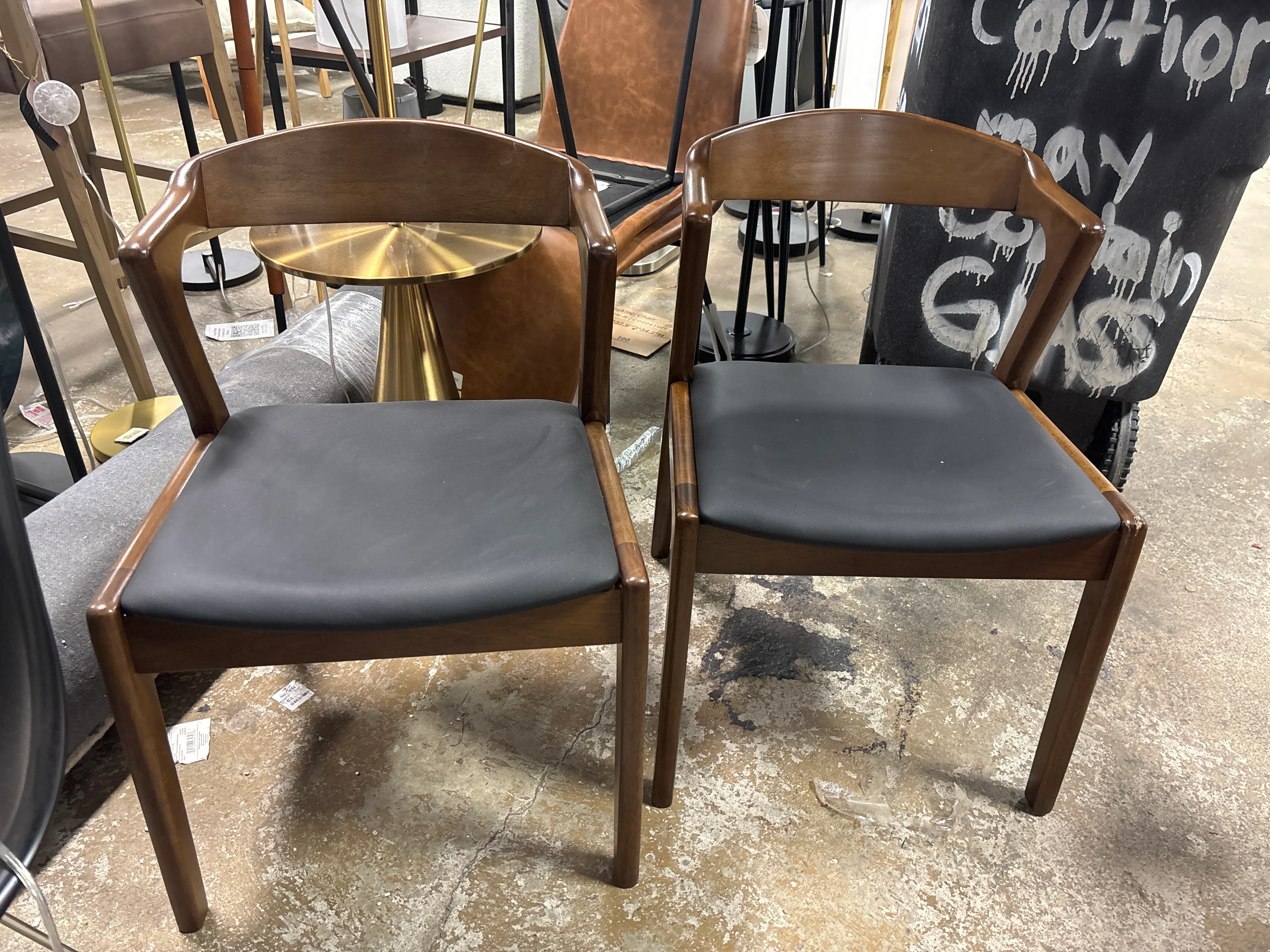 (Set of 2) Sharon 18.1'' H Upholstered Side Chair SHOWROOM ITEM - Image 2