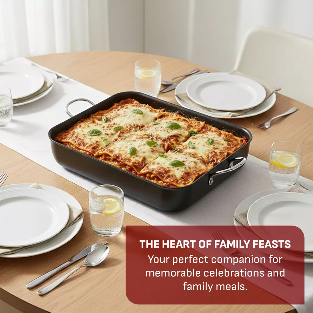 Simply Cook Nonstick Roaster Black - Image 5