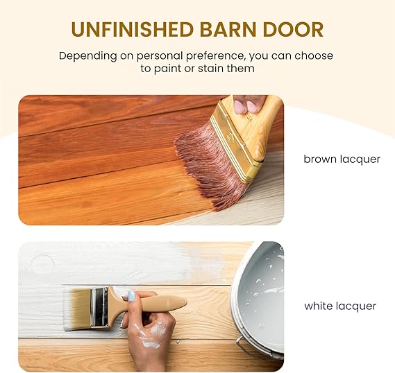 Sliding Barn Wood Door Pre-Drilled - Image 4