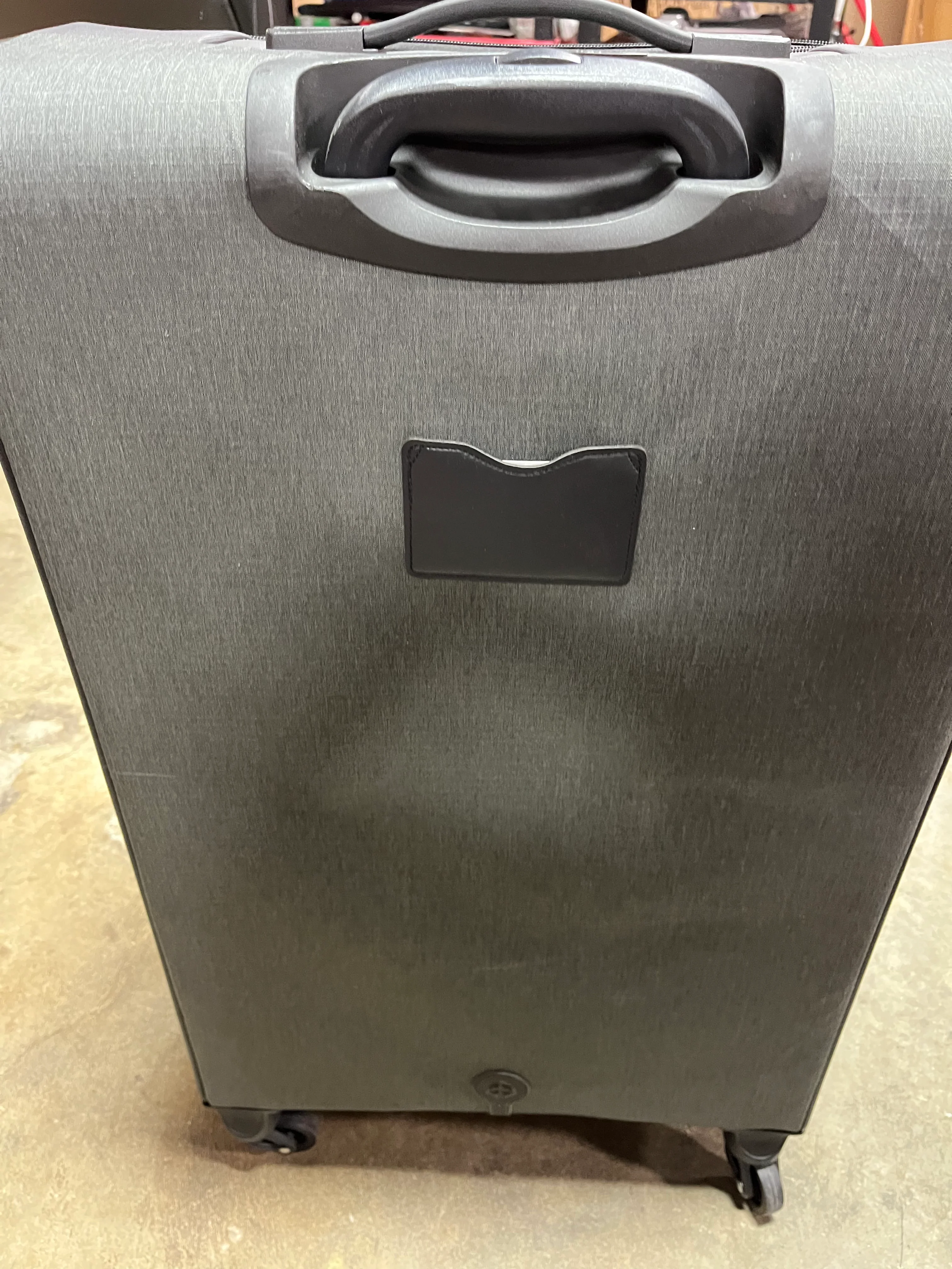 Softside Carry On Spinner Suitcase - Gray Heather, - Image 6