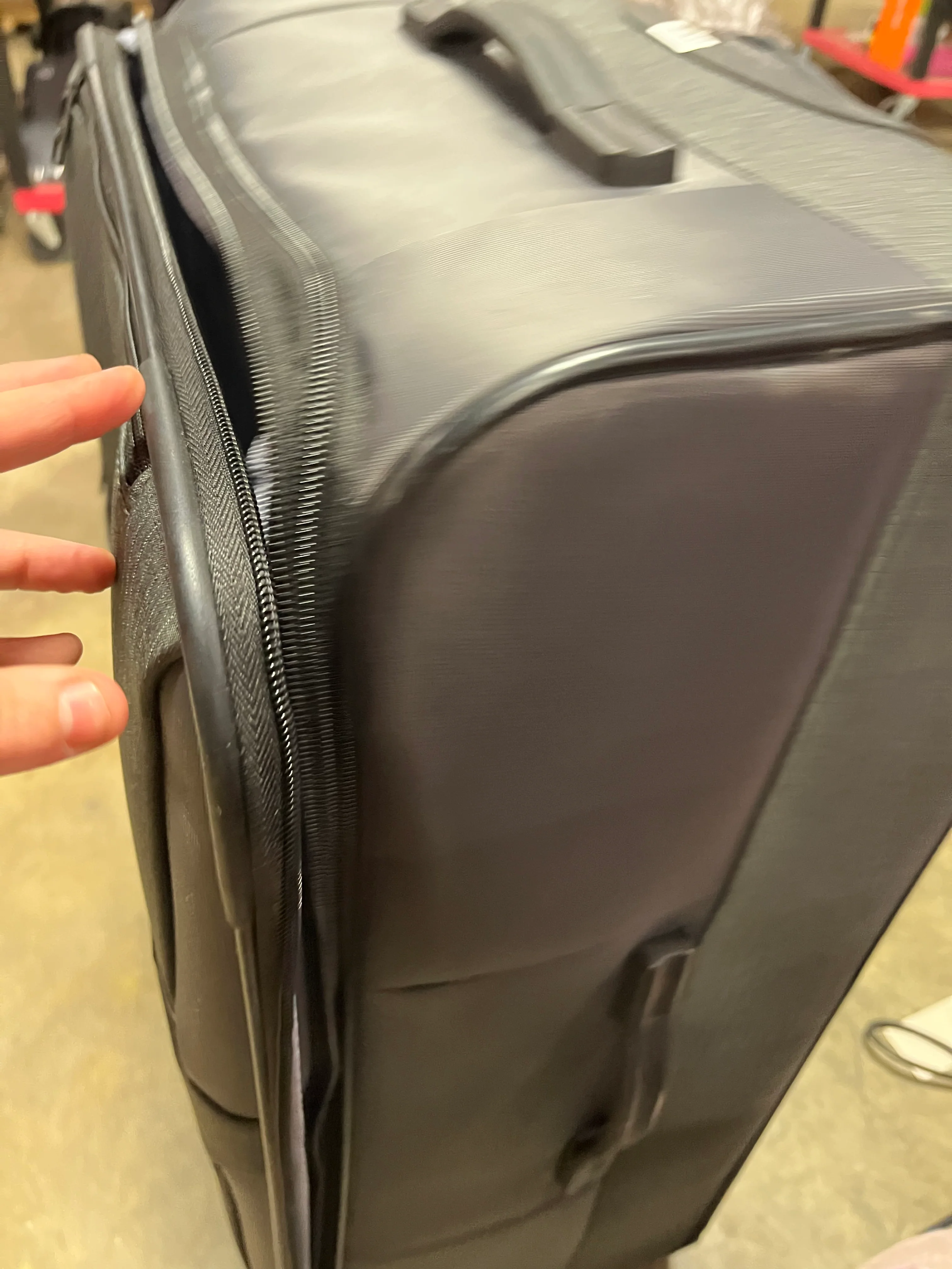 Softside Carry On Spinner Suitcase - Gray Heather, - Image 8