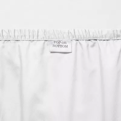 Solid Performance 400 Thread Count Sheet Set - Queen - Image 3