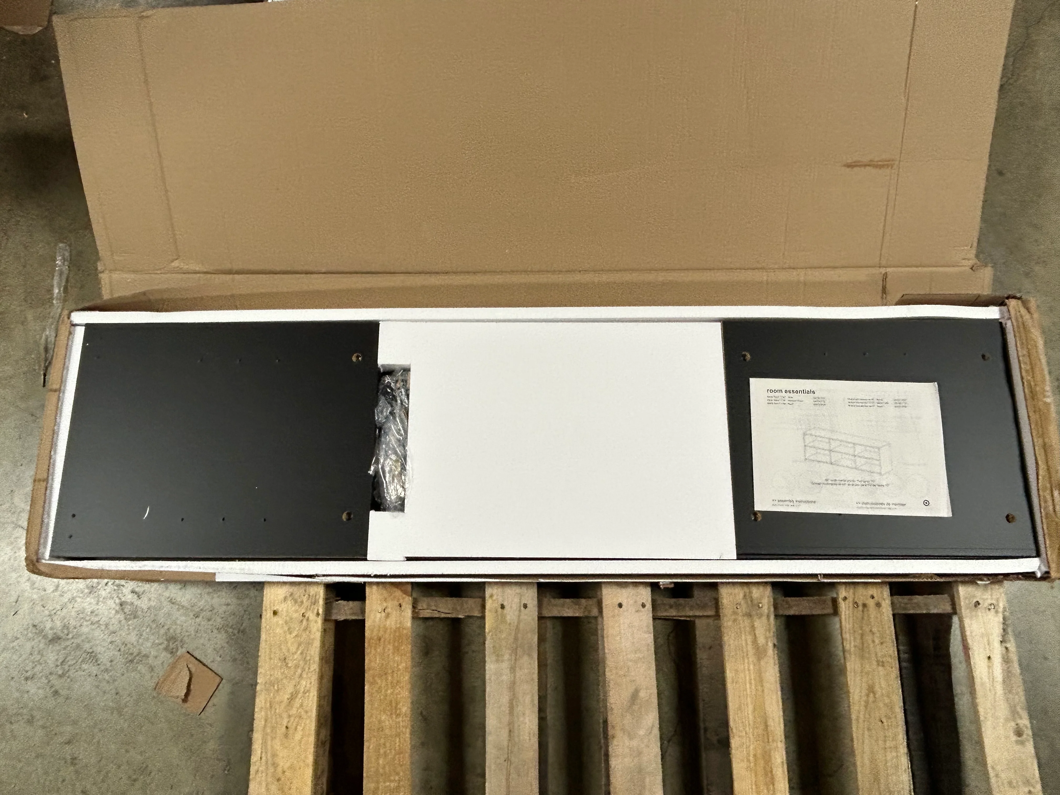 Storage TV Stand Black - Image 5